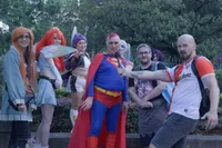 Rotterdamse Rob superblij met antwoord op zijn vraag tijdens Sydney Gay and Lesbian Mardi Gras