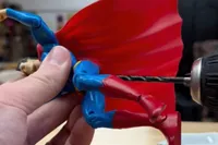 Kunst heb je in vele soorten, zoals deze Superman