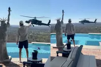 Apache naast je zwembad bij Kid Rock… en nu is er gedoe