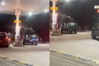 Benzineprijzen schieten weer omhoog en mensen beginnen alvast te hamsteren bij de pomp