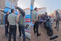 DENK dacht dat het een goed idee was om te flyeren in Duindorp, maar zijn absoluut niet welkom