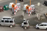 Hometrainer van het grof vuil, maar nog één laatste rit