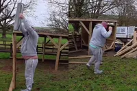 Handige Harry vs paal, spoiler: het gereedschap wint