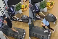 Vrouw dacht mazzel te hebben met “vrije” loopband, maar dat liep anders