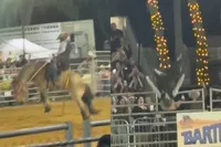 Rodeorijder gaat helemaal Florida en dat kwam hem duur te staan