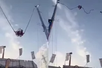 Kabel knapt bij Slingshot-attractie in Sevilla: vier gewonden