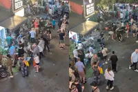 Illegaal terras binnen 20 seconden verdwenen