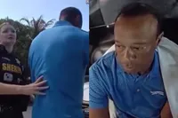 Tiger Woods na bizarre crash op bodycam: “I’m being arrested?”