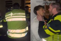 Agent heeft even een bijna romantisch momentje tijdens iemand iets heel duidelijk maken