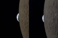 Astronaut filmt bizar “Earthset”-moment vanaf maan met iPhone: aarde verdwijnt achter horizon