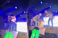 Nieuwe beelden van héél dichtbij: Gerard Joling gaat los op biergooier en internet staat massaal achter hem