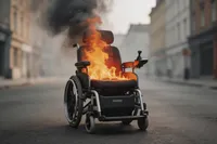 Man in rolstoel in brand gestoken bij winkelcentrum Utrecht: verdachte opgepakt