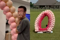 Ballonnenbedrijf heeft er weer een paar tevreden klanten bij