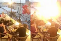 Ballonnenmannetje zorgt bijna voor ge-BBQ’de toeristen in Oezbekistan