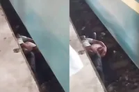 Bangladesh-dingen: vader gooit zich voor trein om zoon te redden en dat lukt zowaar