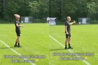 Arjen Robben weer ouderwets fanatiek langs de lijn en pakt zelfs gele kaart