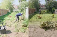 In 5 uur van jungle naar barbecueparadijs? Deze tuinvideo houdt je net iets te lang vast