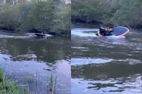 Verkoeling zoeken op water zeker gelukt na stunten met bootje