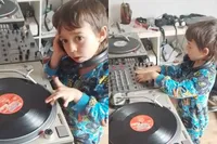 Gevalletje respect: kleine DJ heeft de skills