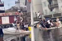 Nieuwe beelden van dichtbij laten zien hoe bootfeest in Zweden compleet uit de hand loopt