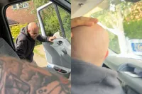 Engelse collega's ontdekken waarom instappen in een rijdende auto misschien toch geen topidee is
