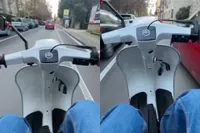 Miljoenen mensen kijken naar deze Vespa-video en niemand weet eigenlijk hoe hij afloopt