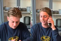 Zelfverzekerde gast krijgt dat ene belangrijke belletje met zijn examenuitslag
