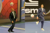 Niet op het veld, maar in de studio: Zlatan en Henry in pak stelen de show tijdens WK 2026