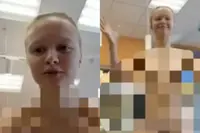 Russische influencer riskeert celstraf tot 12 jaar na naakte wandeling door Moskou