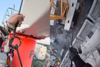 Professionele waaghals komt tijdens afdaling tot een gevaarlijke ontdekking