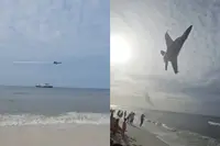 Blue Angels vliegen zó laag over strand in Florida dat de Amerikaanse marine zichzelf moet onderzoeken