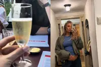 Zwanger én een glas champagne? Social media veegt de vloer aan met Nicola Ebbink