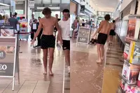 Het is te hopen dat dit geen trend wordt in de welbekende badplaatsen deze zomer