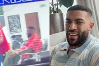 Samuel Onuha duikt op in Portugal na bizarre beelden op Mykonos