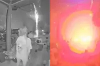 4th of July verandert in complete chaos als vuurwerk ineens op woning wordt afgevuurd