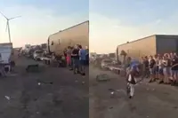 Zwaar ongeluk met pitbike op Boerenrock Festival in Drouwenermond