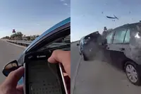 Motoragent ontsnapt op wonderbaarlijke wijze aan de dood tijdens verkeerscontrole in Texas