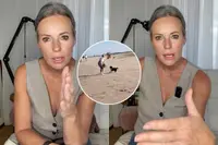 Door mountainbiker overreden pup Mila maakt het goed, maar nu ligt baasje Annemarie onder vuur