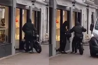 Overvallers rijden op hun dooie gemak met fatbike juwelier in Dordrecht uit