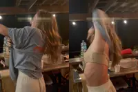 Een spontane striptease in Panama of is er iets anders aan de hand?