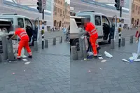 Medewerker vuilophaaldienst Amsterdam is geen medewerker van de maand