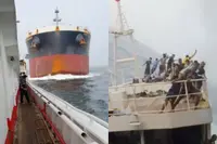 Enorme bulkcarrier ramt Chinees vissersschip bij Singapore