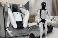 Bestel je een robot, dan krijg je deze bizarre unboxing erbij