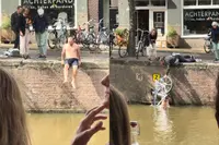 Fiets in het water in Groningen, los je dus zo op
