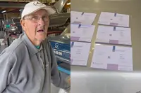 Opa gaat op de bon, heeft de flitspaal gemist