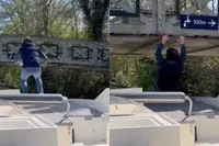 Robert legt uit waarom je nooit aan een brug moet hangen