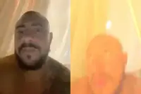 Braziliaanse militair filmt vanuit appartement in Oekraïne en dan slaat Russische drone in