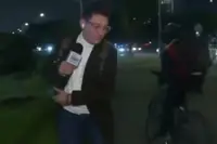 Journalist in Colombia wordt tijdens live-uitzending niet één, maar twee keer bijna beroofd
