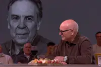 René van der Gijp diep geraakt door dood Maarten Spanjer (73): ‘Het liep altijd uit de hand’