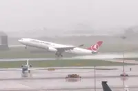 Piloten Turkish Airlines breken landing met Airbus A330 twee keer af op Schiphol